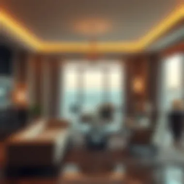 Luxurious Suite at Manor Hotel Sophisticated suite highlighting comfortable and stylish decor