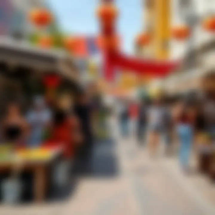 Cultural Tapestry: The Vibrant Local Market Vibrant local market reflecting the Peninsula's cultural diversity