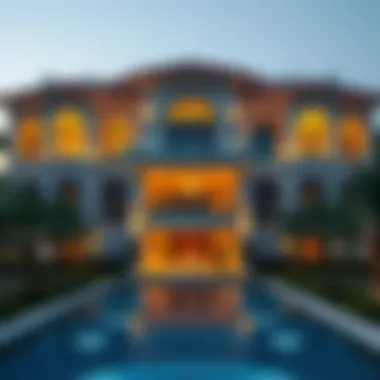 Opulent Villa in Dubai Luxurious villa in Dubai showcasing opulent architecture
