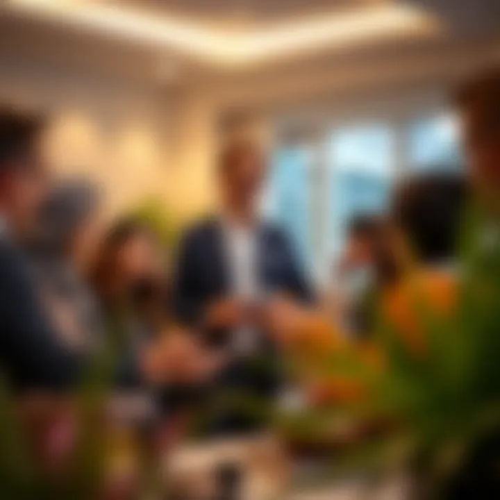 Parents discussing educational options in Dubai