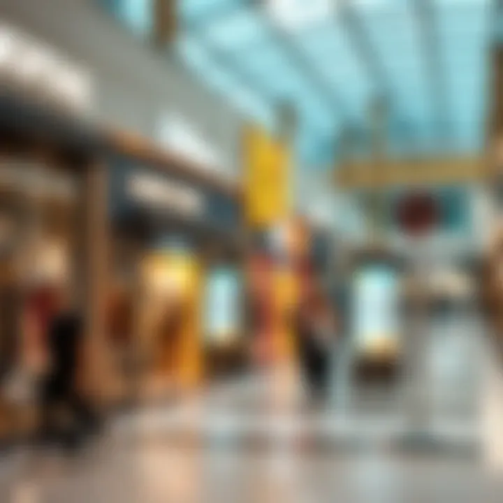 Diverse retail options at Uptown Mirdif Mall