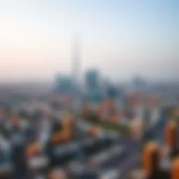 Panoramic view of Warqa showcasing the residential skyline