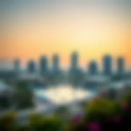 Luxurious skyline of Golden Sands Al Nahda