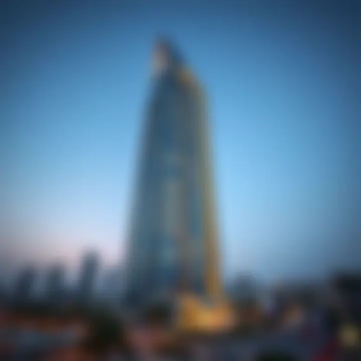 Stunning view of Gulf Tower's architectural design