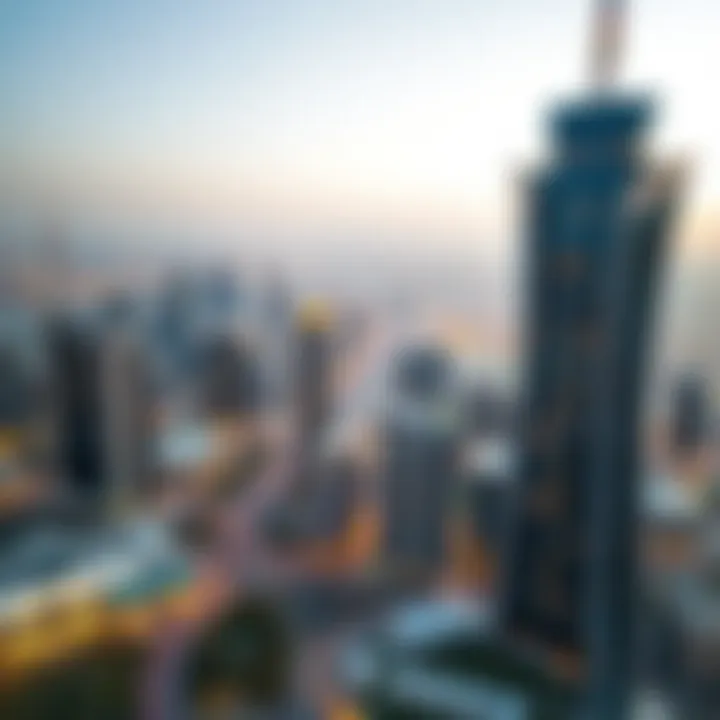 Panoramic skyline from Gulf Tower