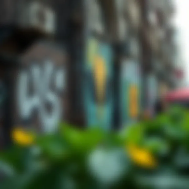 Cultural diversity expressed through street art