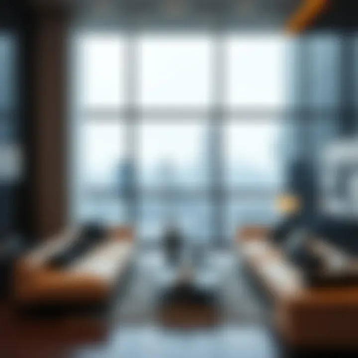 A luxury apartment showcasing real estate trends