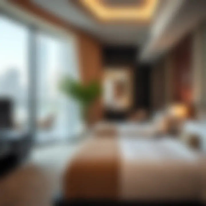 Comparison of hotel amenities on Al Rigga