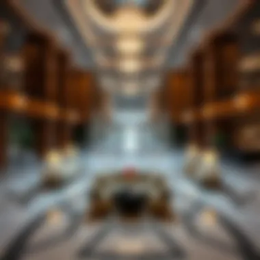 Luxurious Hotel Lobby Luxurious hotel lobby on Al Rigga Street