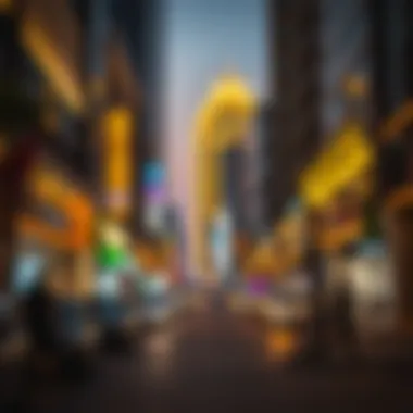 Vibrant atmosphere of Al Rigga Street at night