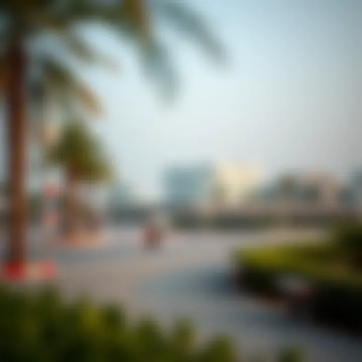 Local amenities available near the cycling track