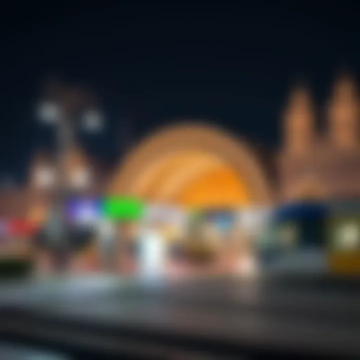 Ibn Battuta Metro Station exterior view