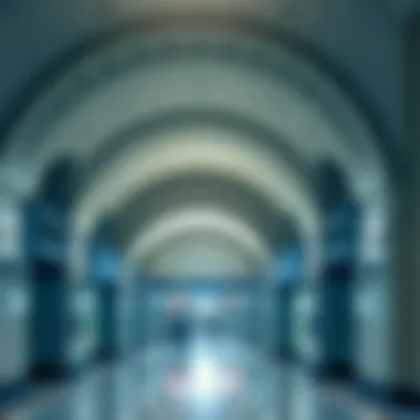 Inside view of Ibn Battuta Metro Station