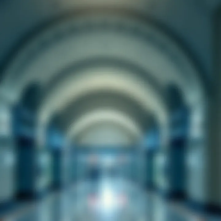 Inside view of Ibn Battuta Metro Station