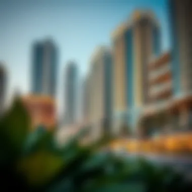 Architectural Marvels of JBR Architectural elegance of JBR skyscrapers