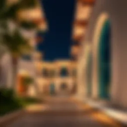 Stunning view of Le Meridien Villas showcasing architectural elegance