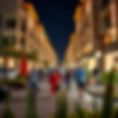 Vibrant community atmosphere surrounding Le Meridien Villas