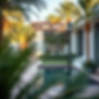 Serene Outdoor Space of Le Meridien Villas Serene outdoor space at Le Meridien Villas with lush landscaping