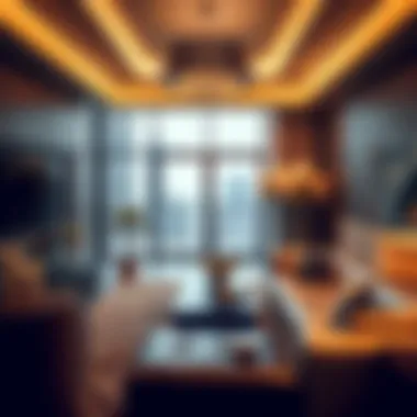 Inside Dubai's Luxury Living Luxury apartment interior highlighting modern living spaces in Dubai