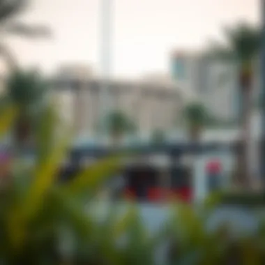 Amenities Surrounding the Metro Station Surrounding amenities near Mall of Emirates Metro Station