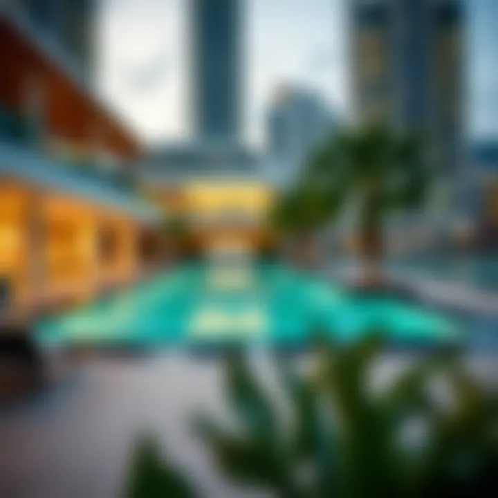 Luxury amenities available at Marina Quays West Tower