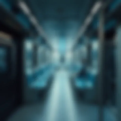 Interior view of a Metro Dubai train showcasing modern design