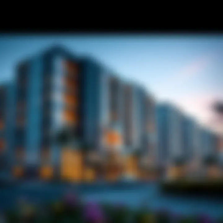 Modern residential building reflecting Emaar's architectural style