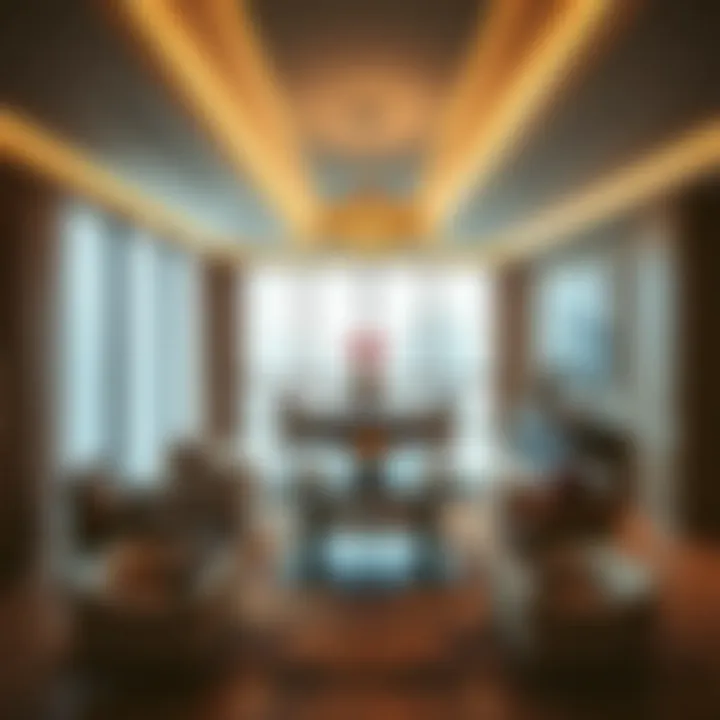 Exquisite dining area at Movenpick Hotel Apartment
