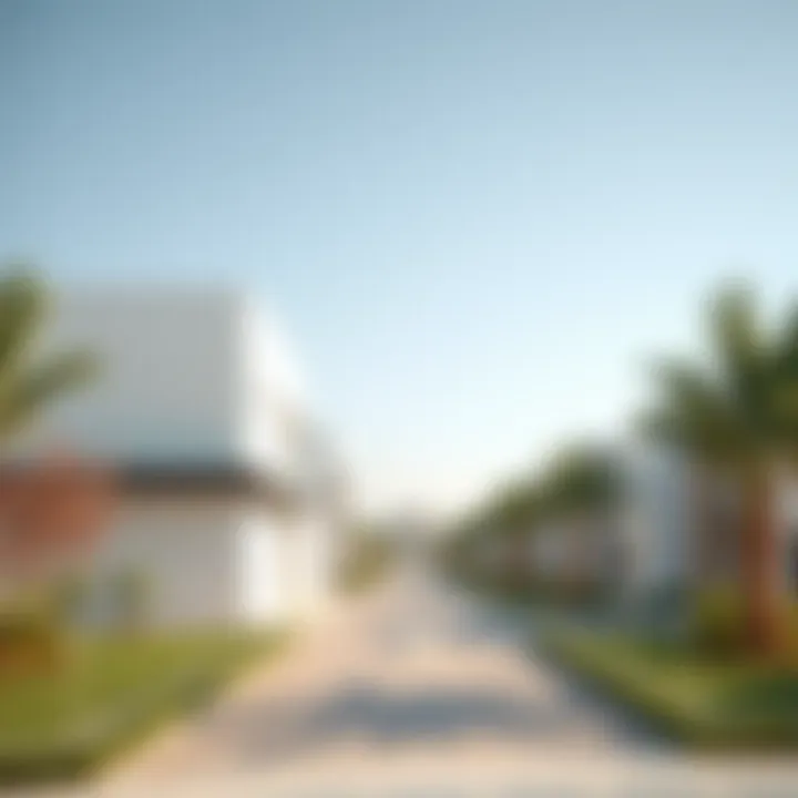 Modern Residential Architecture in Nad Al Sheba Modern residential architecture in Nad Al Sheba