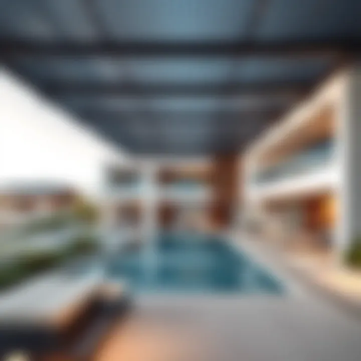 Modern architectural designs of residences in Blue Bay