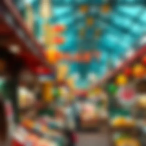 Overview of Dragon Mart's vibrant marketplace