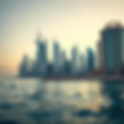 Stunning skyline of Dubai showcasing modern architecture