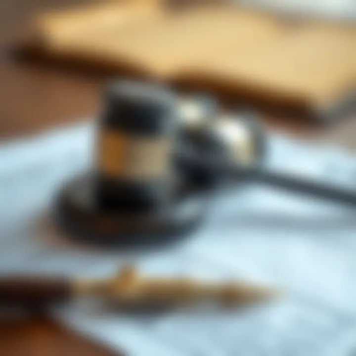 Legal documents symbolizing labor contract requirements