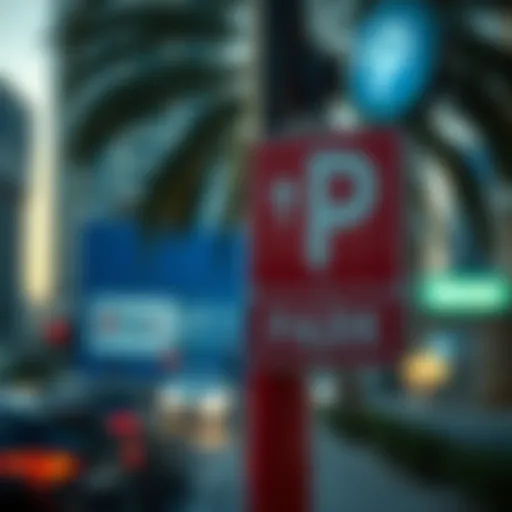 Overview of Dubai parking signage and regulations