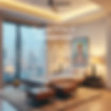Rental Price Comparison: Neighborhood Insights A detailed infographic comparing rental prices across different neighborhoods in Dubai