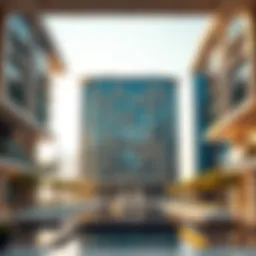 Stunning architectural view of Omniyat Vela showcasing its modern design