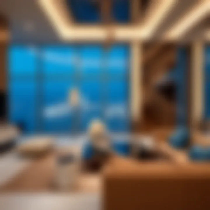 Luxurious interior design of a residence in Omniyat Vela