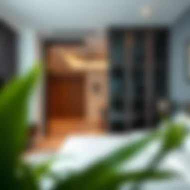 Modern Room Partition Design Stylish room partition in modern apartment