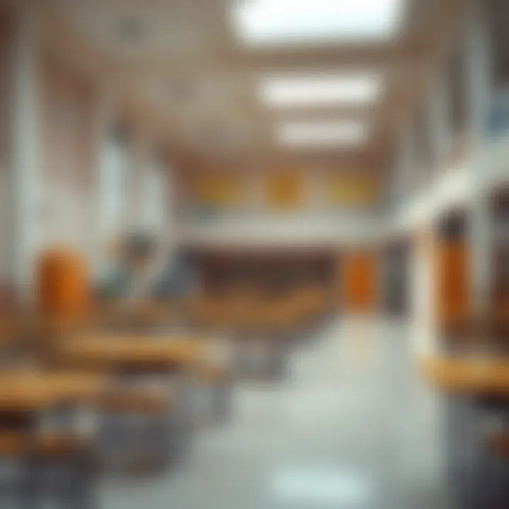 Educational facilities at a public school in Dubai