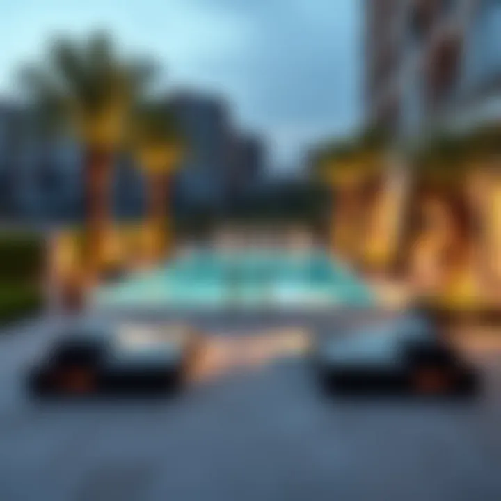Luxurious amenities available in Reem Hills Apartments