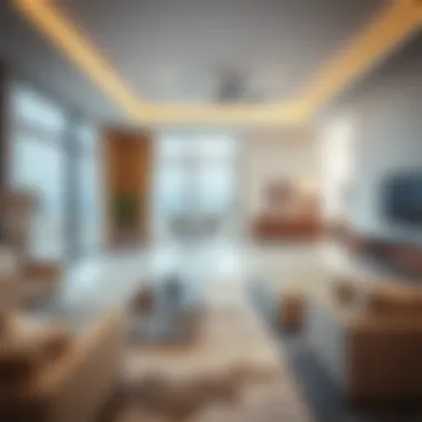 Luxury Interiors on Al Marjan Island Luxurious interiors of a residential unit on Al Marjan Island