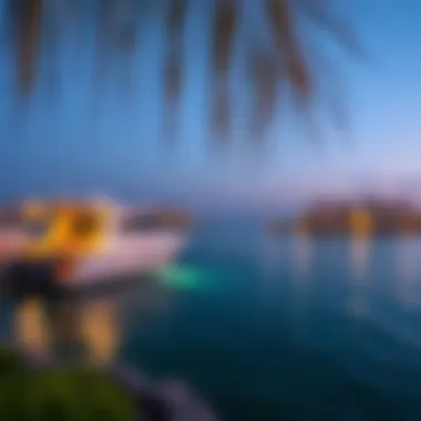 Stunning view of Al Marjan Island waterfront properties