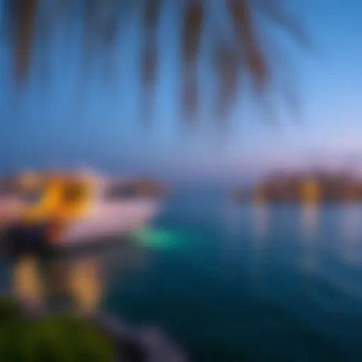 Stunning view of Al Marjan Island waterfront properties