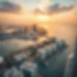 Stunning view of Seapoint waterfront development