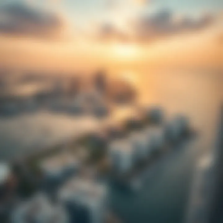 Stunning view of Seapoint waterfront development