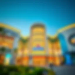 Exterior view of Seha Wahda Mall showcasing modern architecture