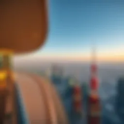 Stunning view of Sky View Dubai