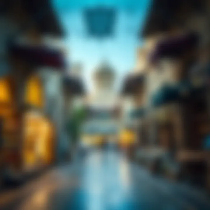 Historical architecture of Spice Souk