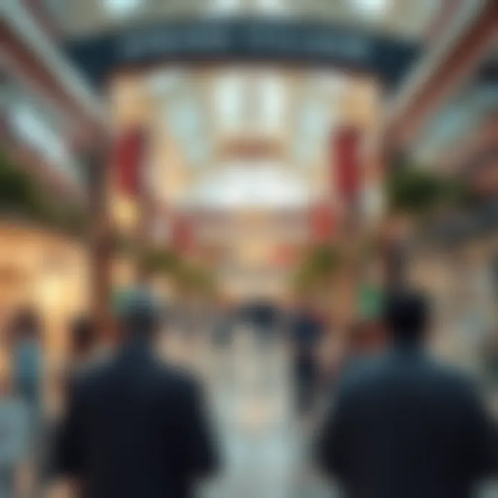 Visitors enjoying the vibrant atmosphere of Spring Village Mall