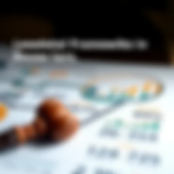 An infographic depicting the legal frameworks involved in property transactions.